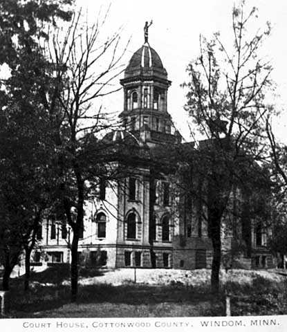 Cottonwood County Courthouse, ca. 1905