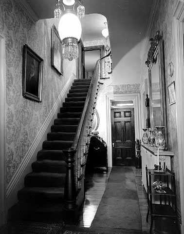 Staircase inside LeDuc Historic Estate