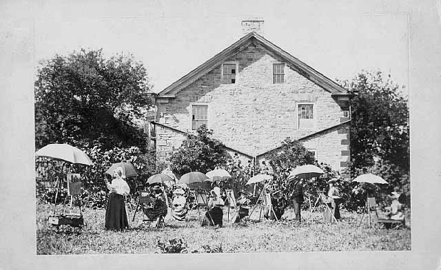 St. Paul School of Art summer session at Jean-Baptiste Faribault House