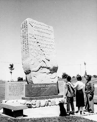 Kensington Runestone replica