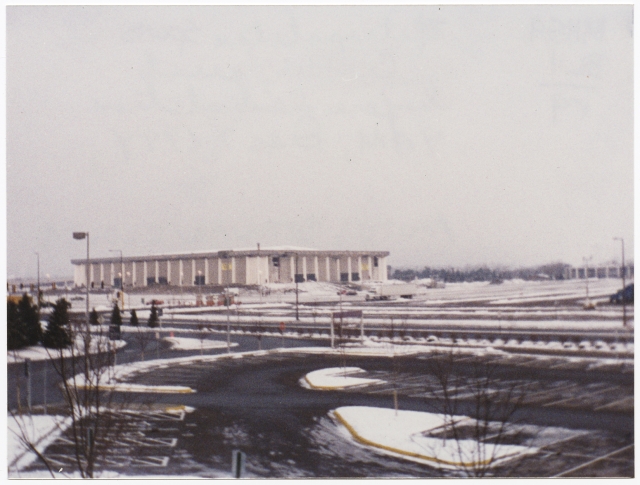 The Met Center couldn’t find a tenant after the North Stars left for Dallas, and the arena sat empty until it was demolished in December 1994. Photo by Steve Clover.