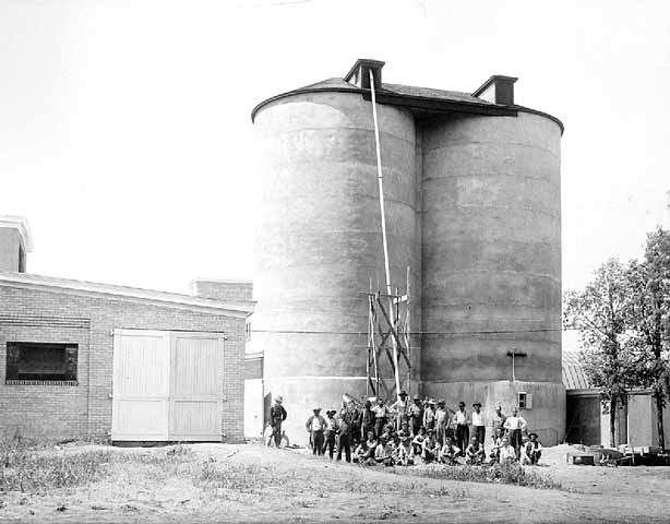 Black and white photograph of Northcote Farm, Kittson County, c.1910. Photograph by William Hartvig.