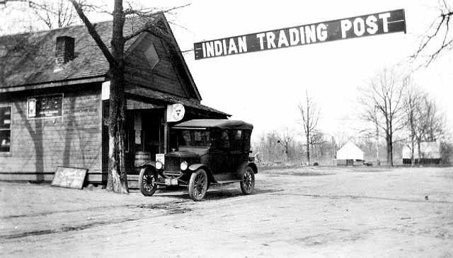 Mille Lacs Indian Trading Post, 1920