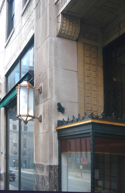 Color image of exterior detailing of the Minnesota Building, 2009.