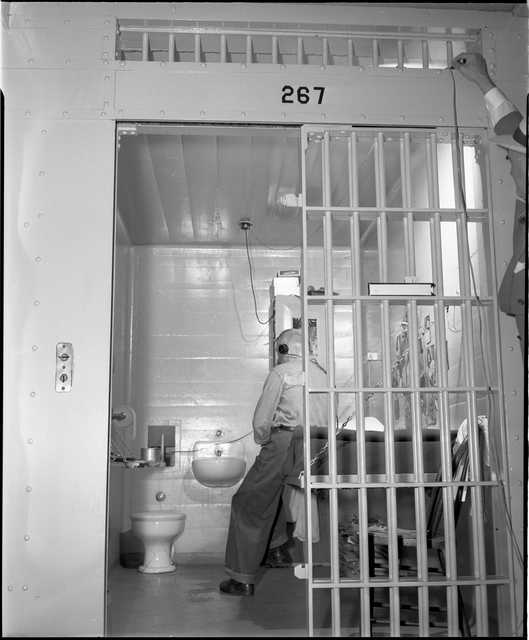 Cell in Minnesota State Prison, Stillwater