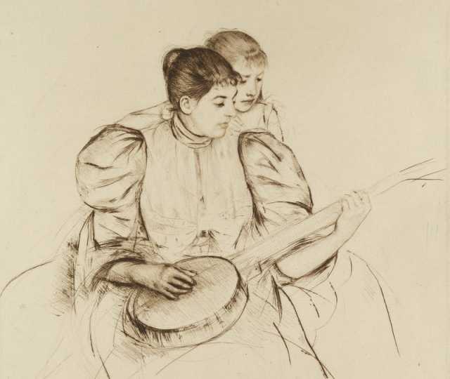 Banjo Lesson (Mary Cassatt)