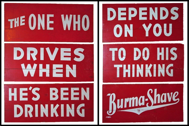 Burma-Shave signs | MNopedia