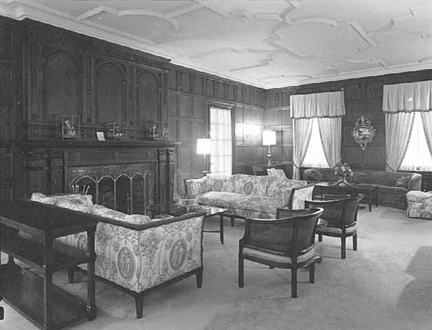 Drawing room, governor's residence