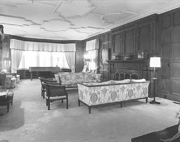 Drawing room, governor's residence