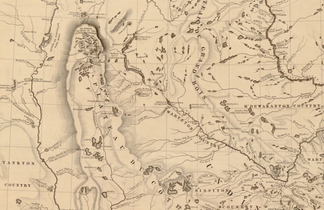 1843 Nicollet map