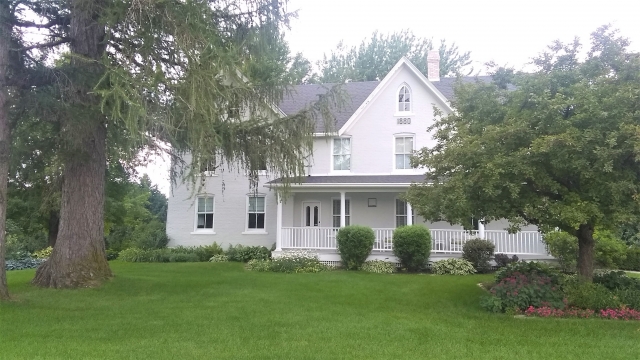 Osmund Osmundson home built in 1880, Nerstrand. Photo taken in 2019.