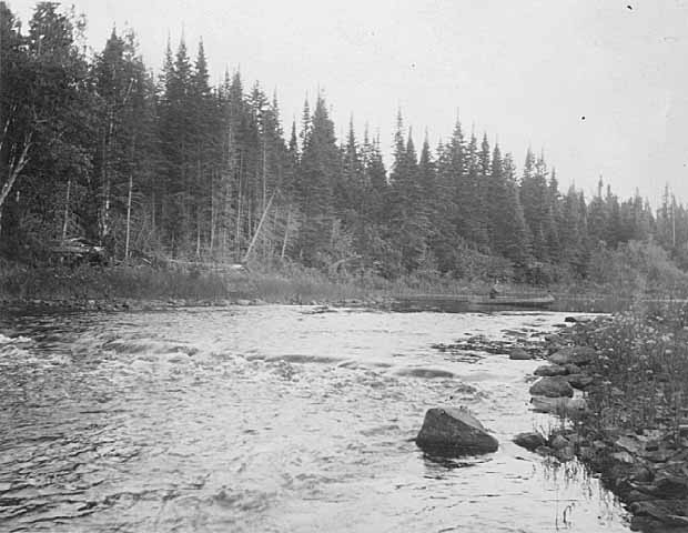 Site of Fort Charlotte on the Pigeon River