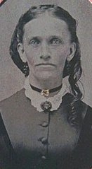 Black and white photograph of Sarah Elizabeth Gordon Chubb, c.1870.