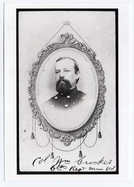 William Crooks, Colonel, Sixth Minnesota Infantry.