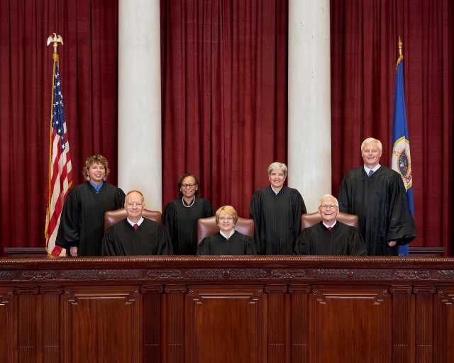 Minnesota Supreme Court justices, 2018.