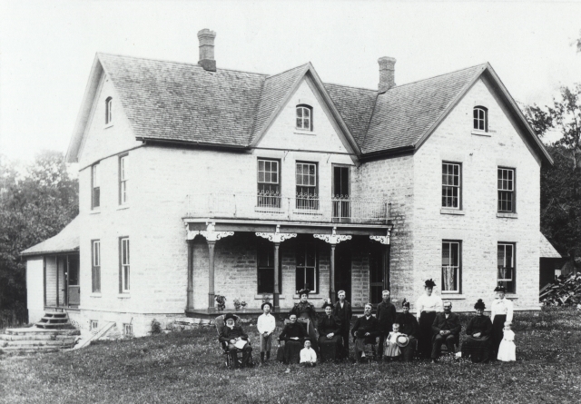 Tosten E. Bonde and family