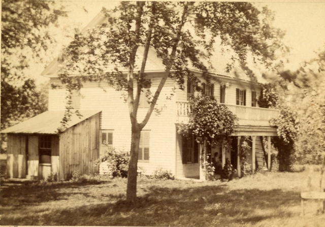 Veblen home, Nerstrand, Minnesota, ca. 1890. 