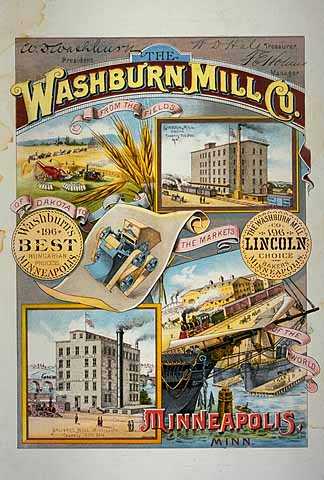 Washburn Mill Company poster
