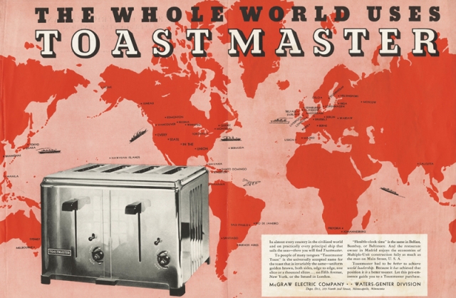 Toastmaster advertisement, undated