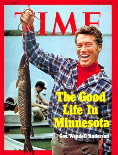 TIME magazine cover featuring Minnesota Governor Wendell Anderson