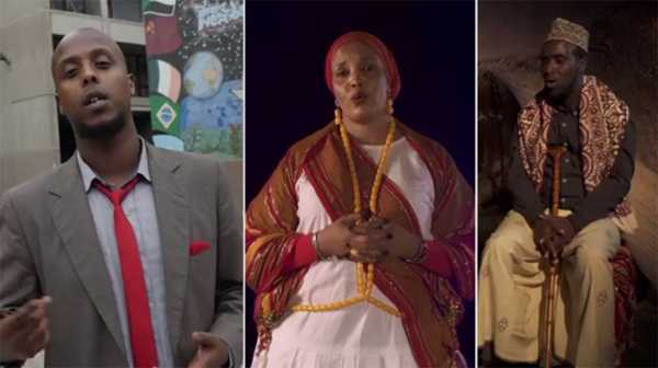 Abdi Farah (Abdi Phenomenal), Safiya Tusmo, and Awil Ali Waarabe