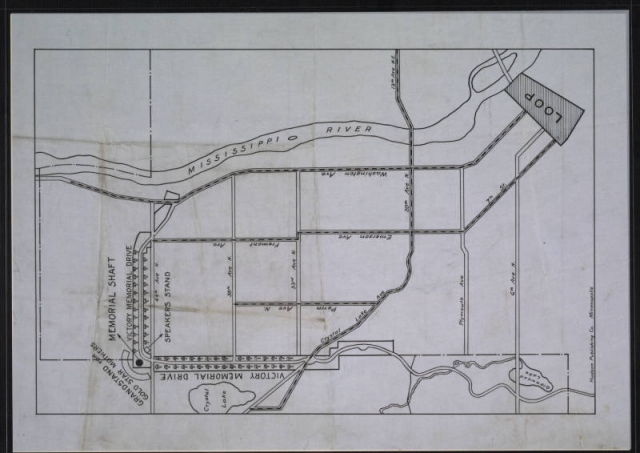 Map of Victory Memorial Parkway