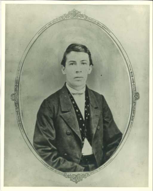 Photograph of Albert Woolson, ca. 1870. Used with the permission of the St. Louis County Historical Society.