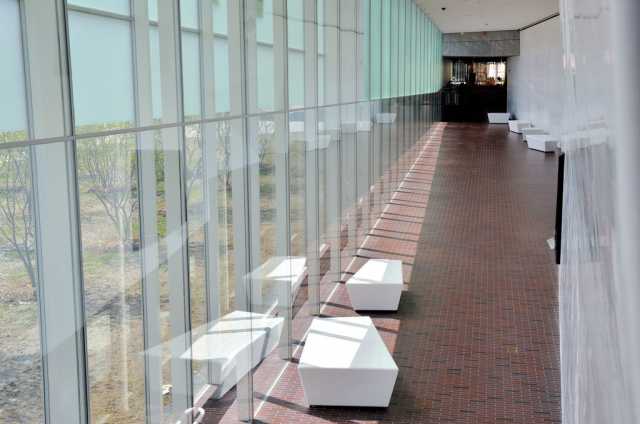 Walker Art Center interior hallway