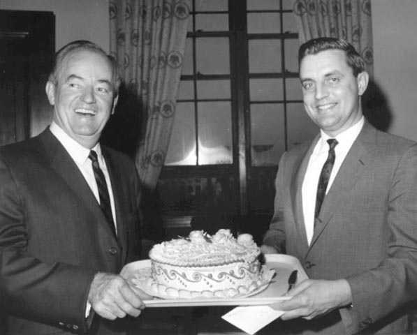 Hubert H. Humphrey and Walter Mondale