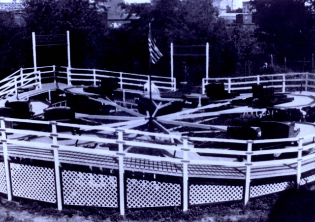 The first Tilt-A-Whirl