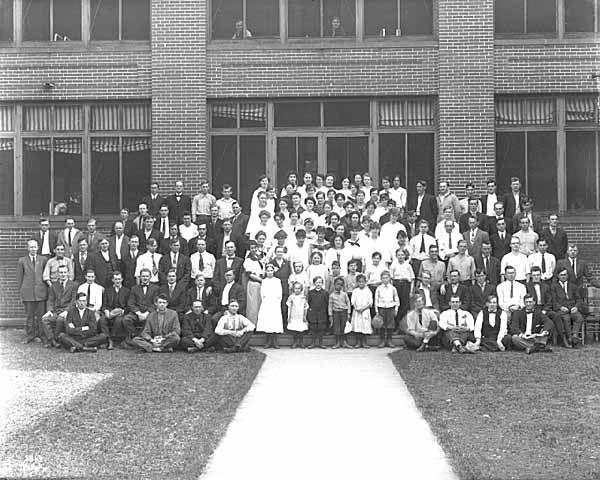 Group of patients, State Sanatorium