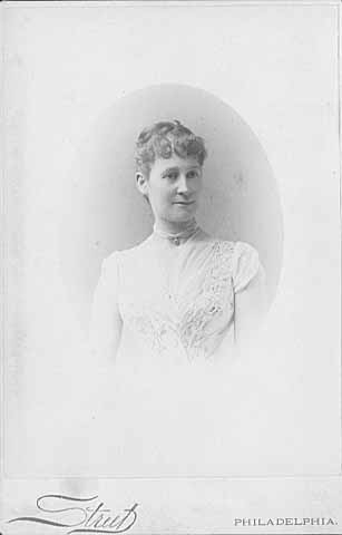 Marion Ramsey Furness, President of Schubert Club, St. Paul 1886-1887