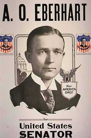 A. O. Eberhart for United States Senator