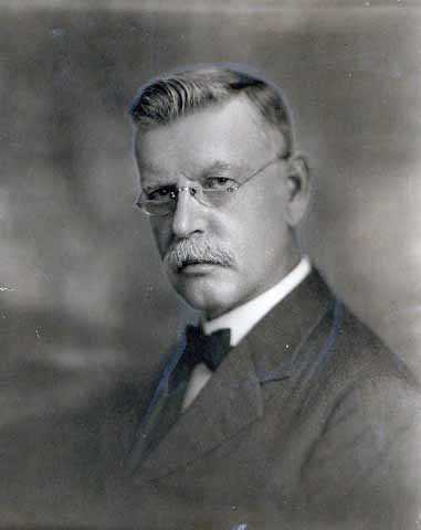 Black and white photograph of Dr. Louis A. Fritsche, c.1920. 