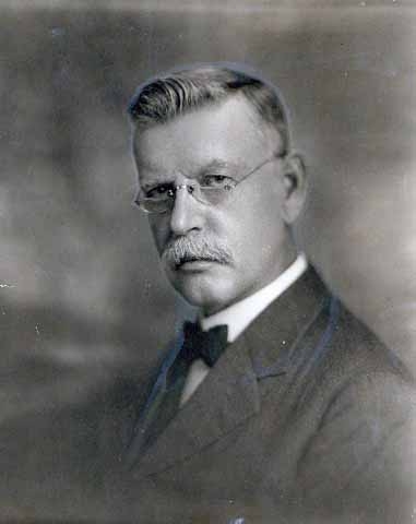 Black and white photograph of Dr. Louis A. Fritsche, c.1920. 