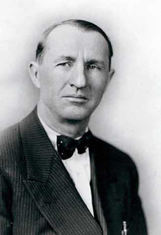 Black and white photograph of Arthur C. Townley, founder of the Nonpartisan League, c.1915.