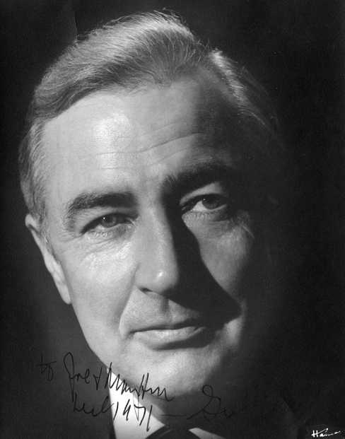 Black and white photograph of Eugene McCarthy, 1971. Photograph by Haines Photo Company.