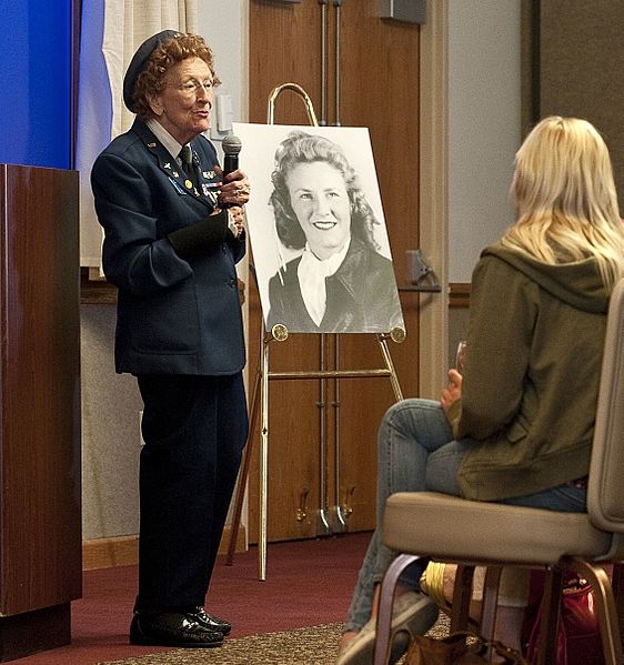 Photograph of Betty Strohfus, September 27, 2012.