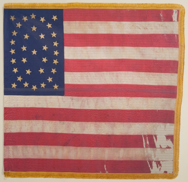 10th Minnesota national battle flag