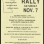 Rally flyer