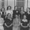 Black and white photograph of Former Crookston BPW presidents, 1942. 