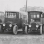 Mesaba Transportation Company buses and drivers, 1918