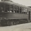 Black and white photograph of cars on Dan Patch line of Minneapolis, St. Paul, Rochester & Dubuque Traction Company, 1910. 