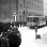 Black and white photograph of the Street Railway Company strike, 1917. 