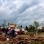 Survivors of the Chandler–Lake Wilson Tornado inspect damaged property in the aftermath of the storm, June 1992.