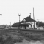 Black and white photograph of a depot on the DW&P at Orr, Minnesota, 1974.