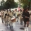 Color image of the Sabathanites Drum Corps marching in parade in Minneapolis, ca. early 2000s. Photographed by Suluki Fardan.  