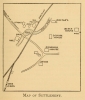 Map of Brook Park (Pokegama) as it appeared ca. 1894. Published in Kelsey, Lucy, The September Holocaust (Minneapolis: A. Roper, 1894), 73.