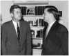 President John F. Kennedy with Minnesota State Attorney General Walter Mondale