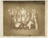 Black and white photograph of Treaty Delegation, 1858. 